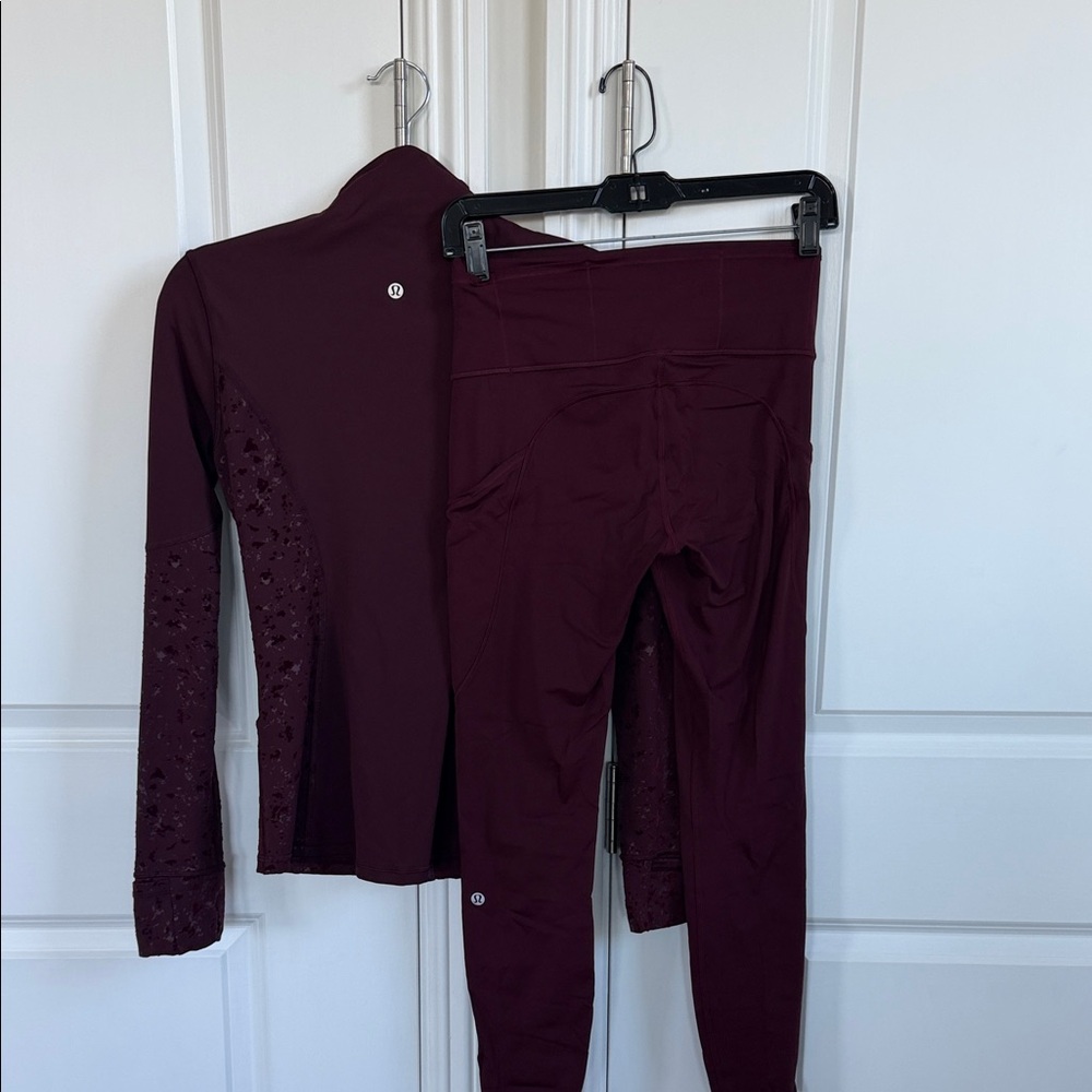 Lululemon Athletica Deep Burgundy Jacket